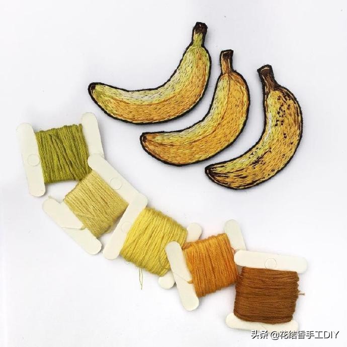 怎么学刺绣教程简单易学,刺绣技巧叶子的刺绣针法