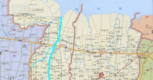 齐鲁地名探究诗经,白浪河奎文门