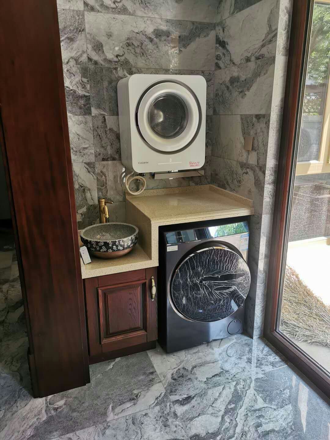 壁挂洗衣机会掉下来吗,卡萨帝壁挂式洗衣机能洗什么