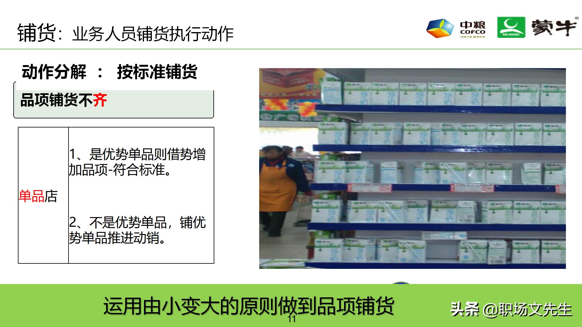 年薪180万蒙牛销售总监分享:52页蒙牛销售单点卖力提升
