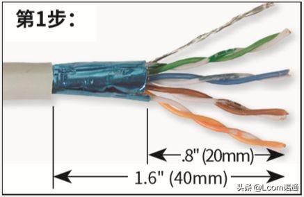 网线与水晶头的连接方法,水晶头连接家用网线插座接法