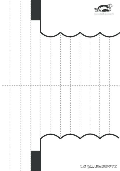 手工小伞可以折叠不用双面胶,幼儿园简单手工雨中小伞