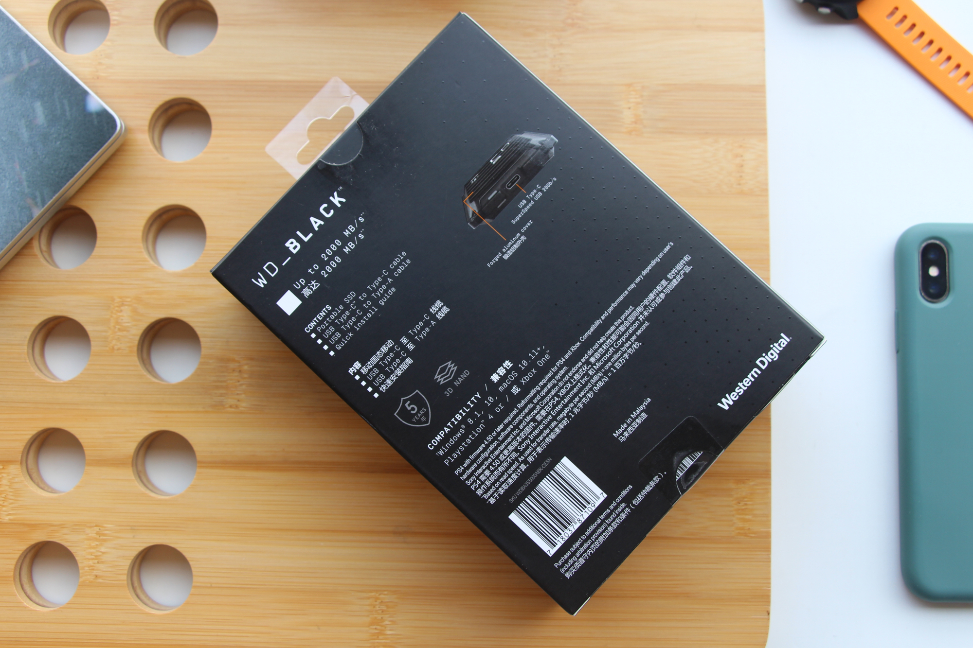 西数移动游戏固态硬盘p50,西数移动游戏硬盘p50游戏评测