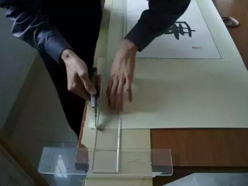 书画装裱的全过程,字画手工装裱如何处理