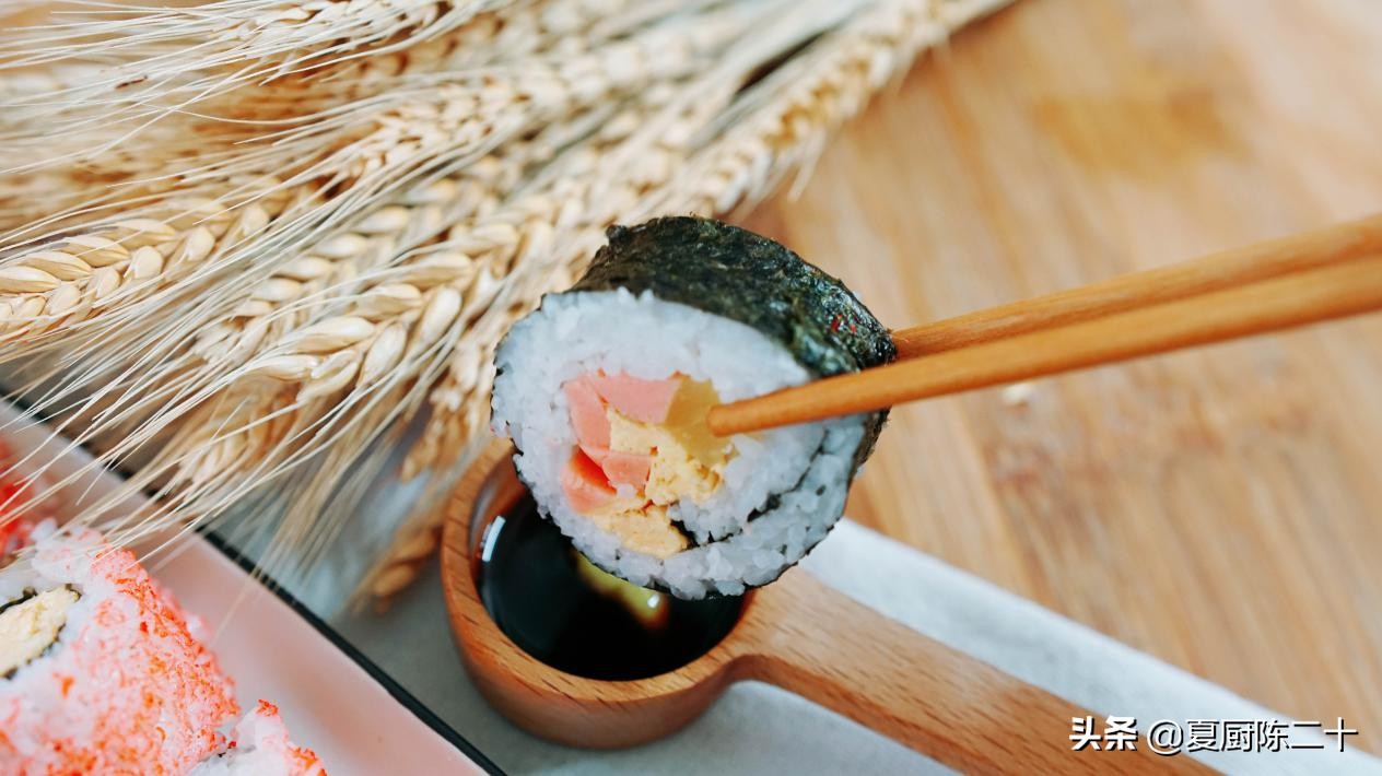 简单又容易做的三种寿司,家庭版寿司简单做法