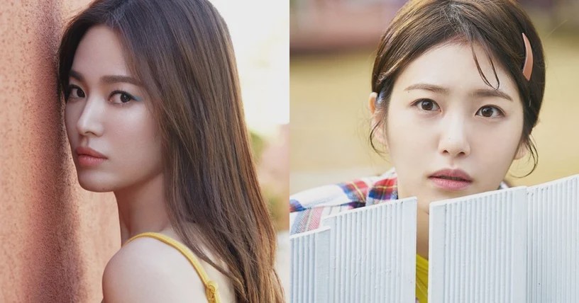 宋慧乔烟熏妆眼影教程,iu李知恩眼妆的画法内双