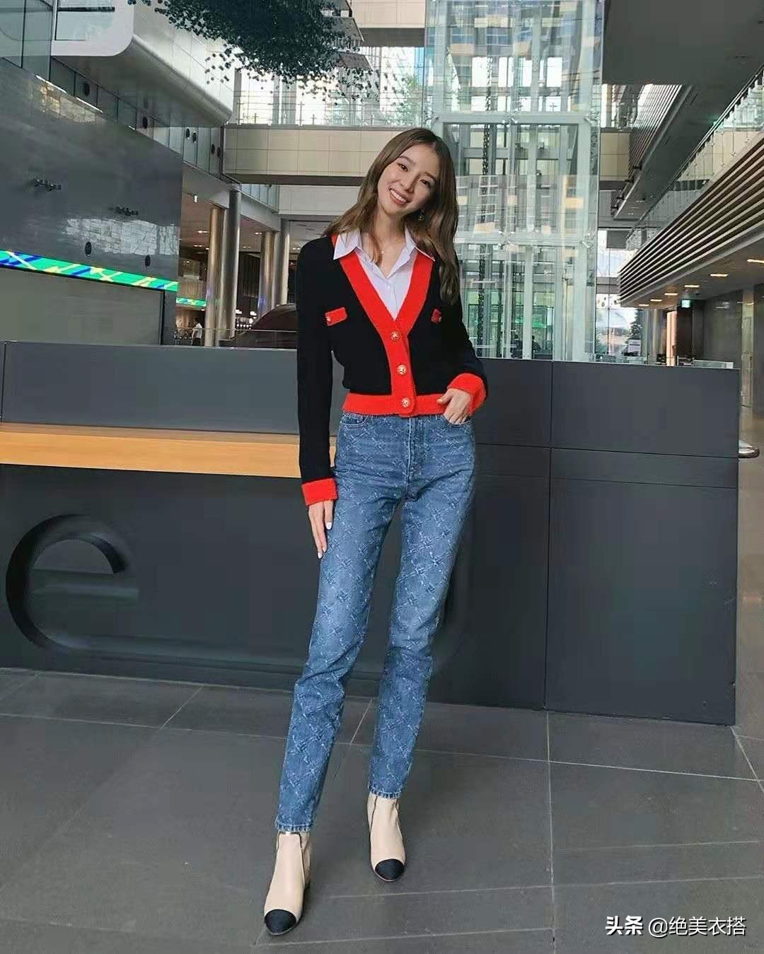 怎么穿出显瘦感,小个子显腰线穿搭