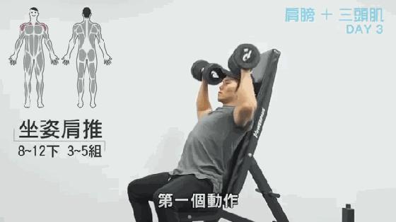 哑铃和杠铃健身入门计划男,新手居家训练计划一周表哑铃