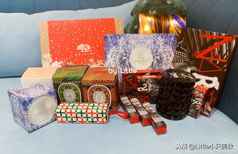 大牌圣诞限定礼盒开箱,圣诞节限量款开箱