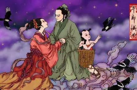 牛郎织女的历史故事,牛郎织女传说故事200字