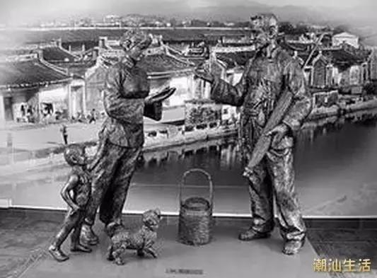 旧时潮汕有一群人吗,旧时潮汕有一群代购祖师爷