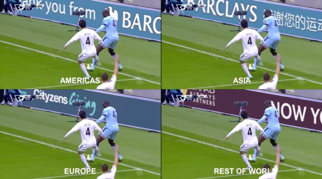 会表白的广告牌、云加油，细数球场黑科技