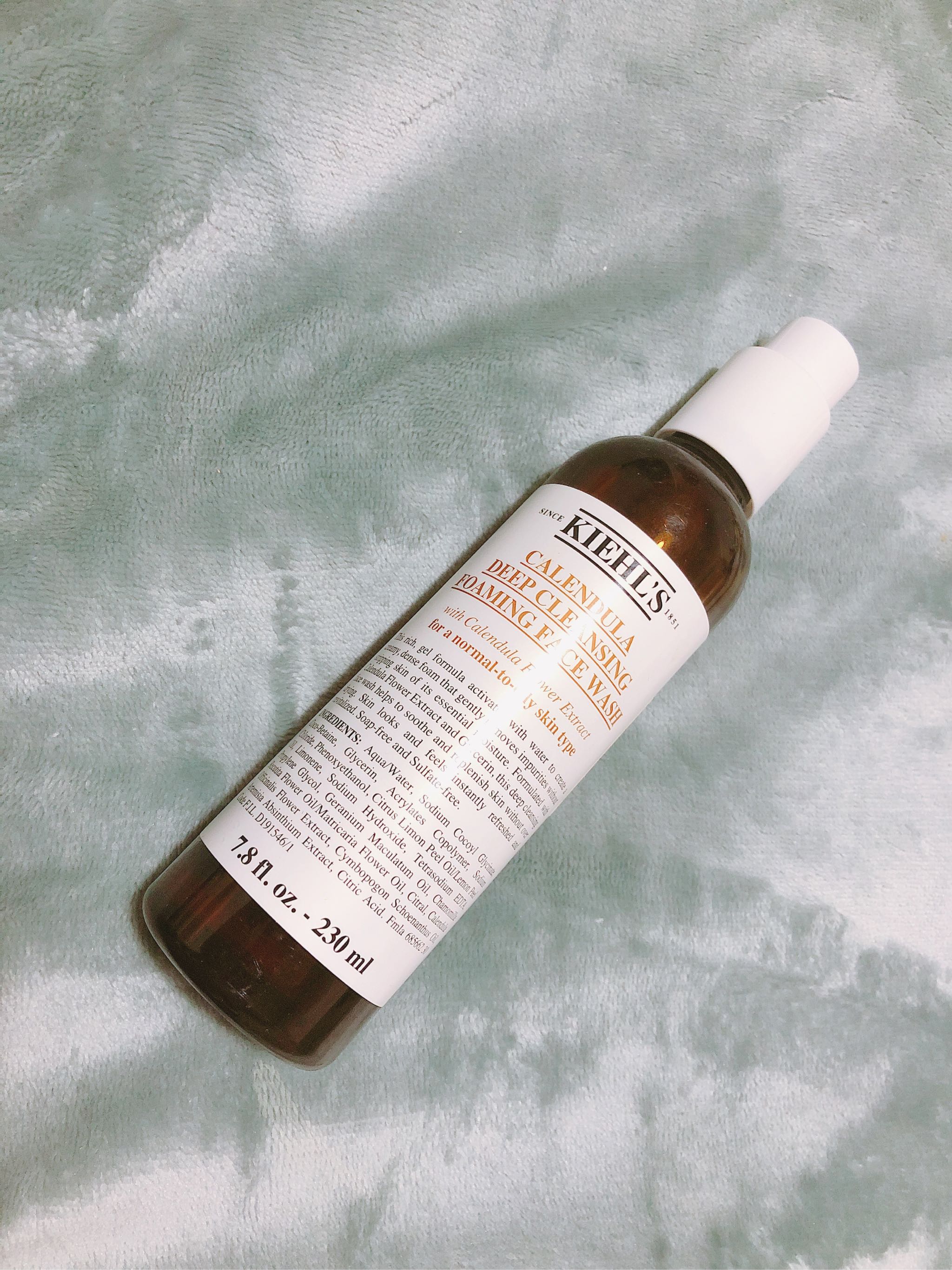 科颜氏金盏花净透洁面啫喱,科颜氏集焕精华水