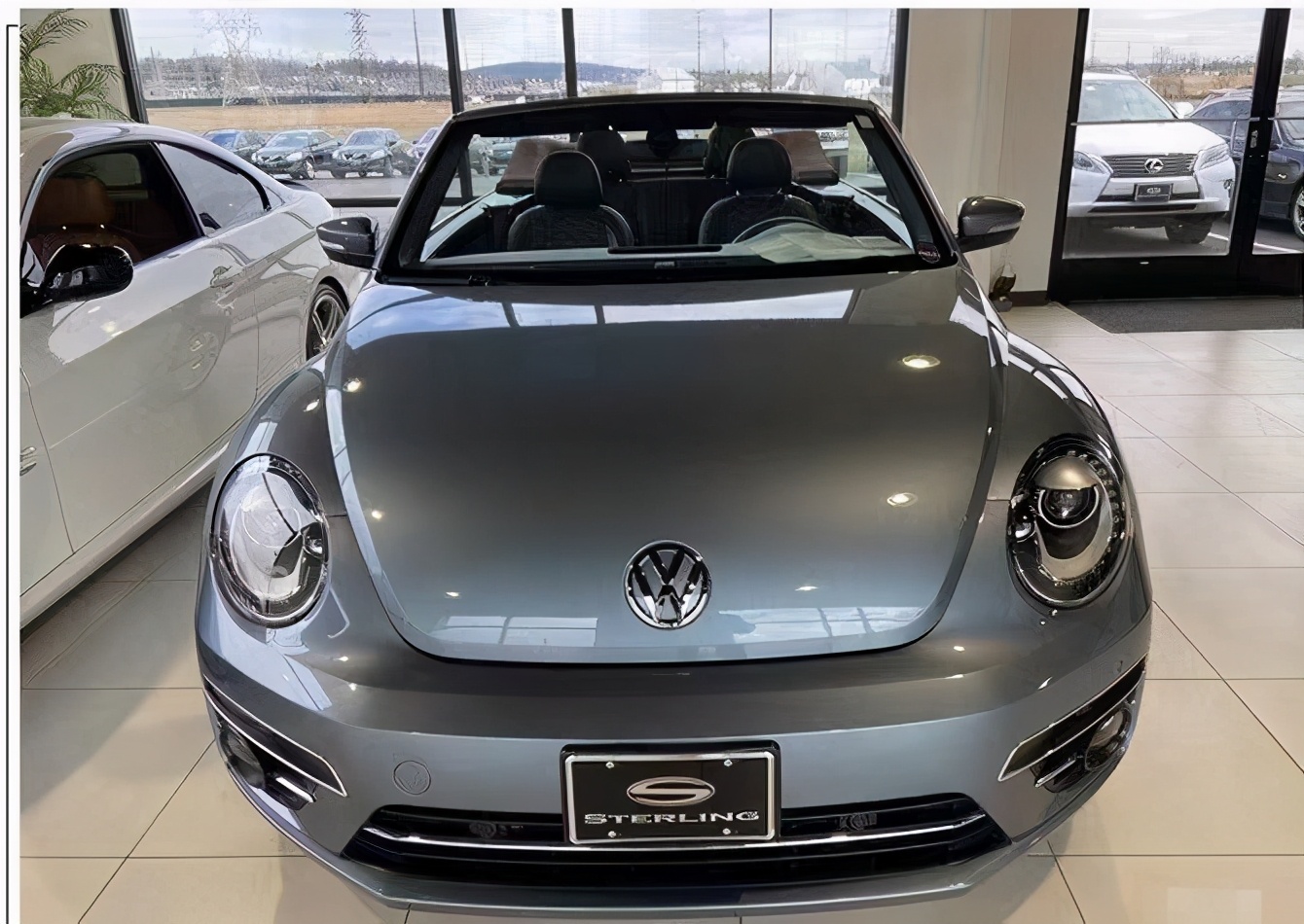 论可爱复古风，谁能比得过大众甲壳虫敞篷版