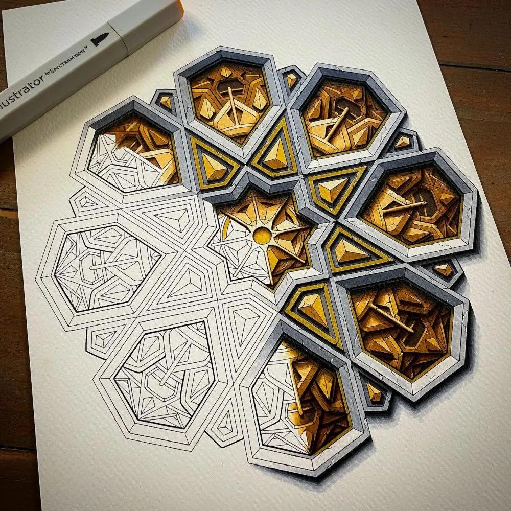 能治愈抑郁的画,治愈解压的画