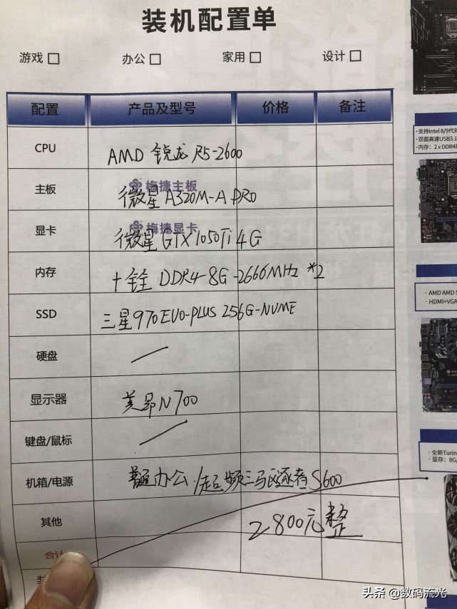 3000块组装一台玩大表哥的电脑,组装一台吃鸡电脑全过程