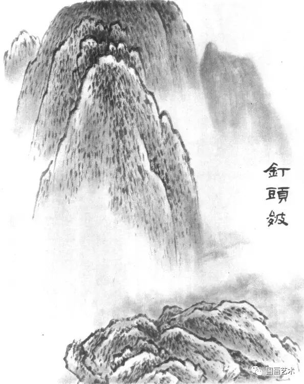 山水画基础技法山石,墨香书画轩山水画技法视频