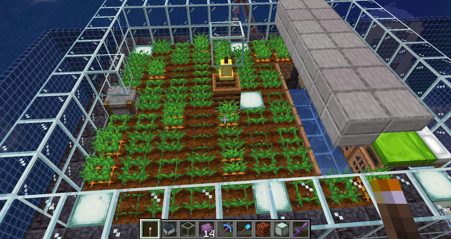 红石教程自动收割多层农场,基岩版村民无限繁殖怎么做