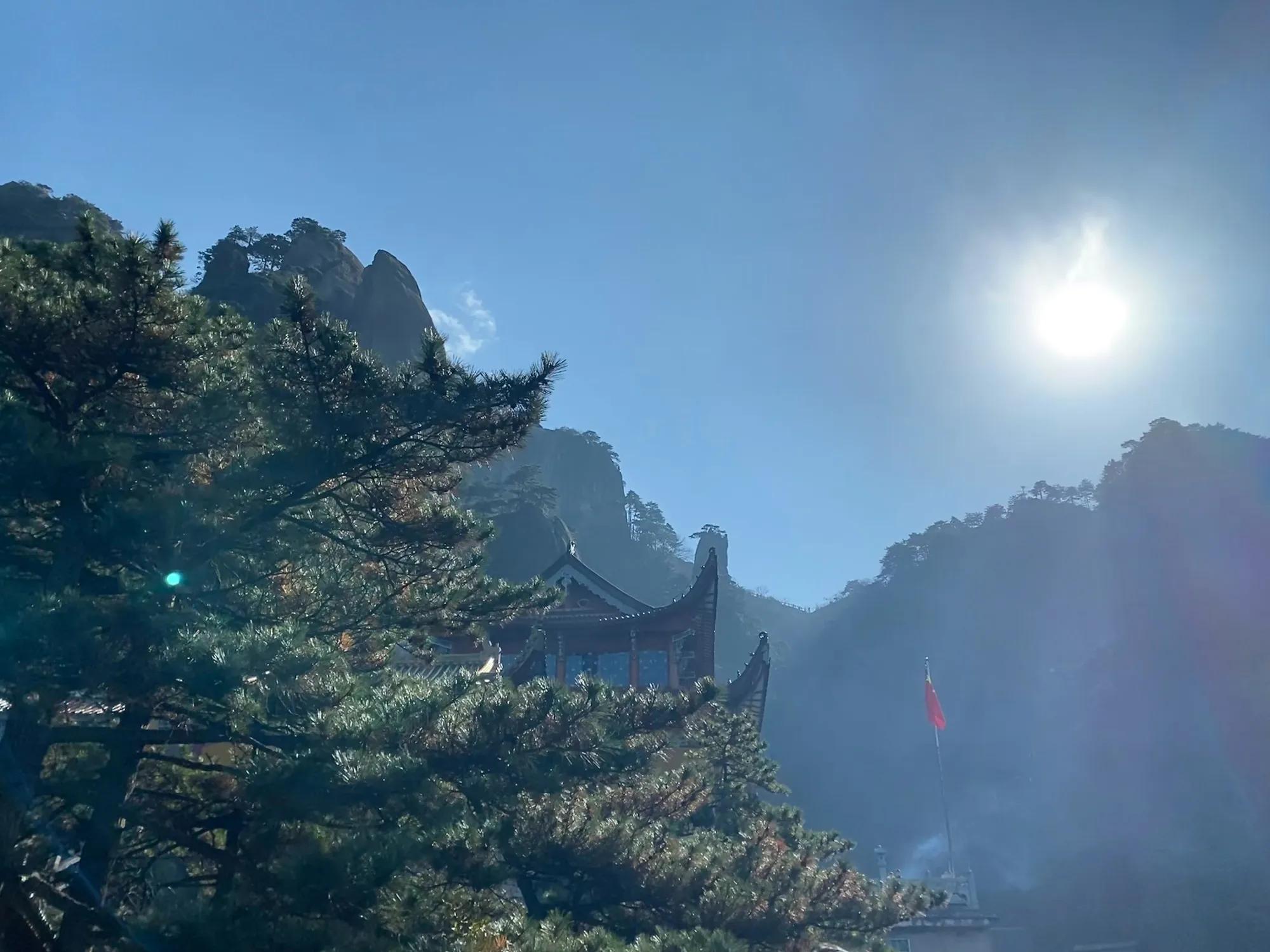 九华山风景图片高清美图,九华山拍照写真