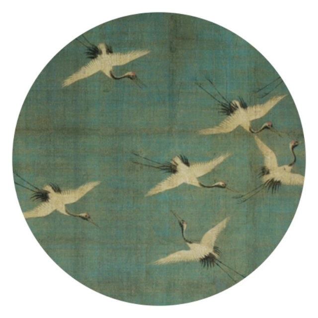 宋代名画瑞鹤图,宋徽宗瑞鹤图挂画