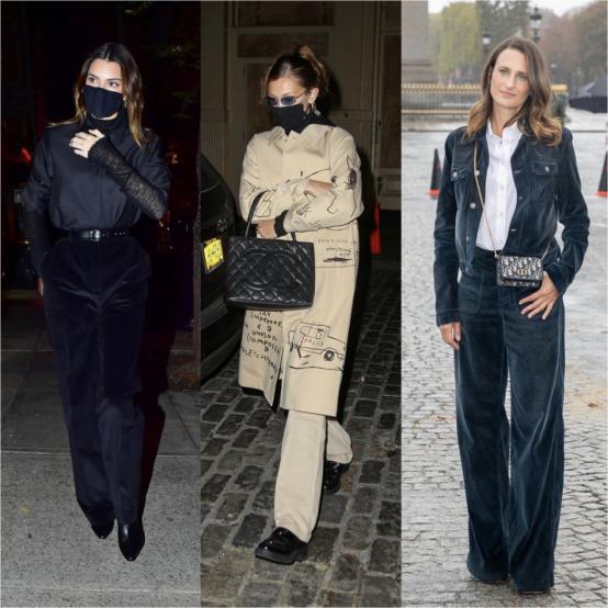 显瘦灯芯绒裤子小个子,百搭灯芯绒微喇裤