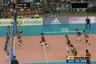 排球背飞,排球背飞和背溜示意图