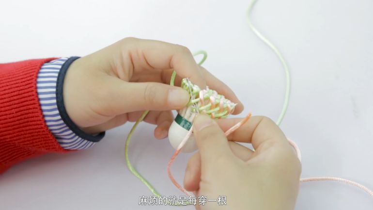 编个羽球挂坠祝福自己吧