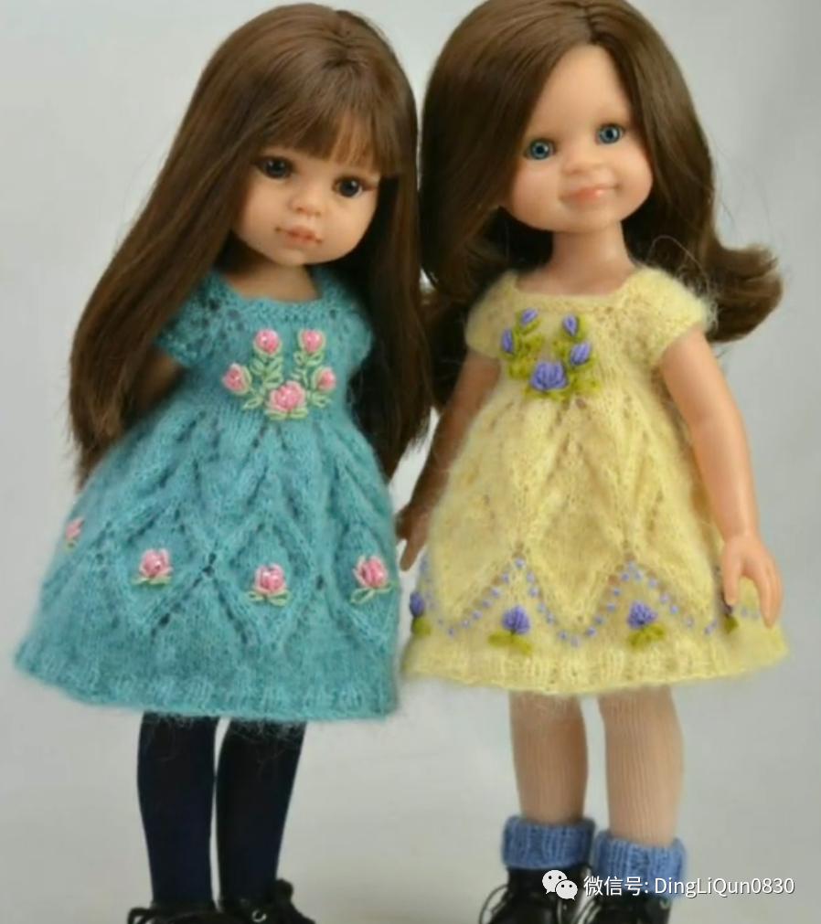 儿童毛衣针织连衣裙,拼接羊毛针织毛衣连衣裙