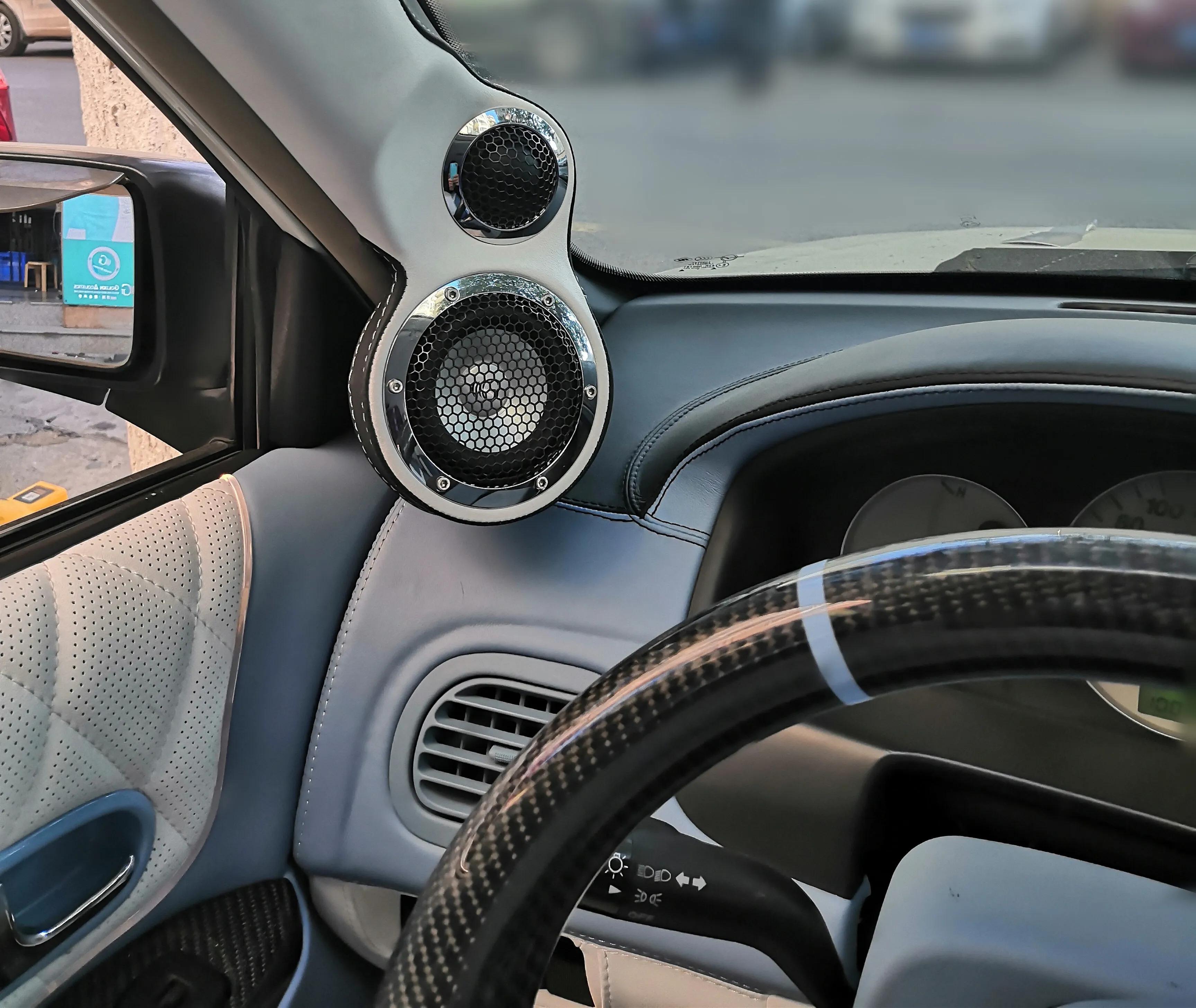 马自达改来福音响,海马福美来音响改装