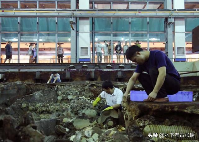 南海1号水晶宫考古现场,探索发现南海1号水下考古