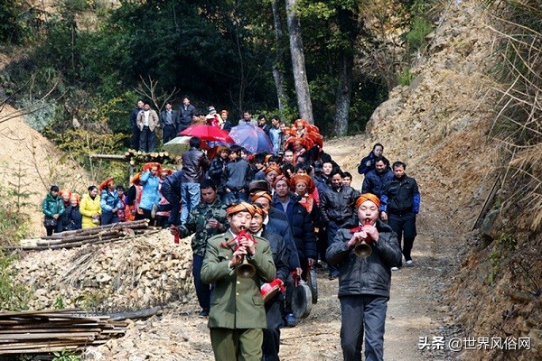 金秀盘瑶婚礼视频完整版,广西金秀盘瑶小冲农村婚礼