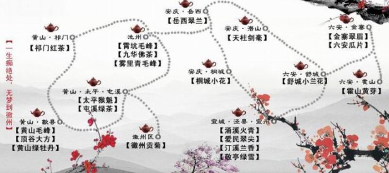 安徽十大名茶最新排名,名茶排名前十的茶安徽有几个