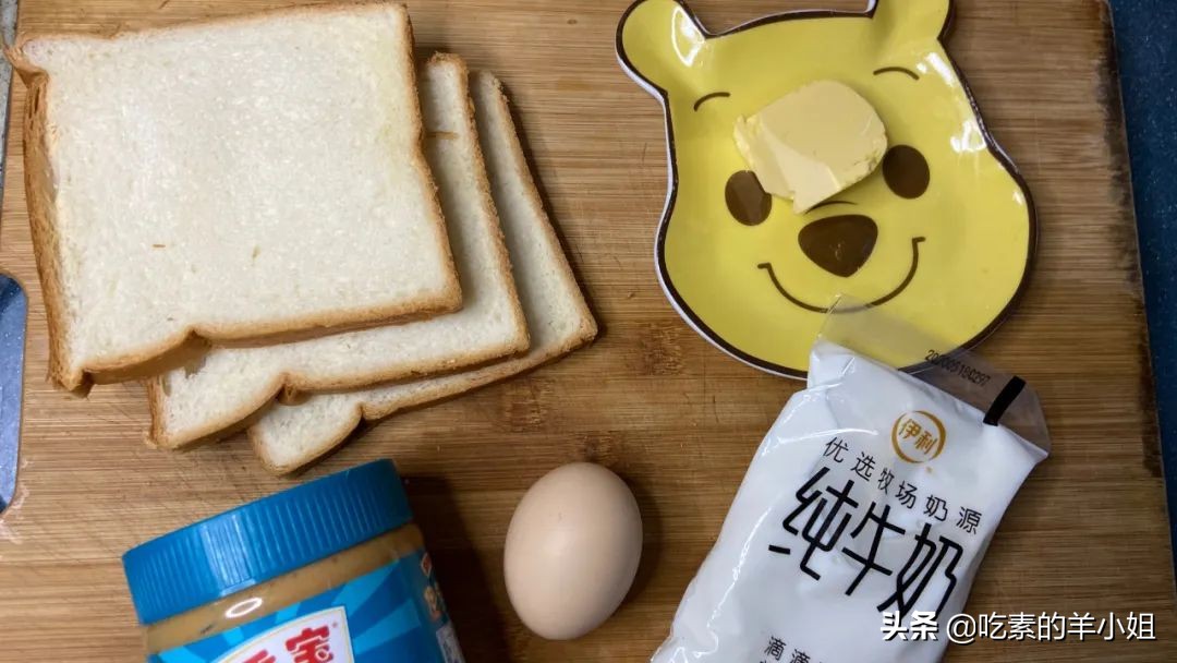 爆浆西多士早餐食谱,奶香西多士烤箱做法