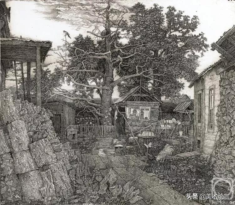 德国风景素描大全,东欧风景素描