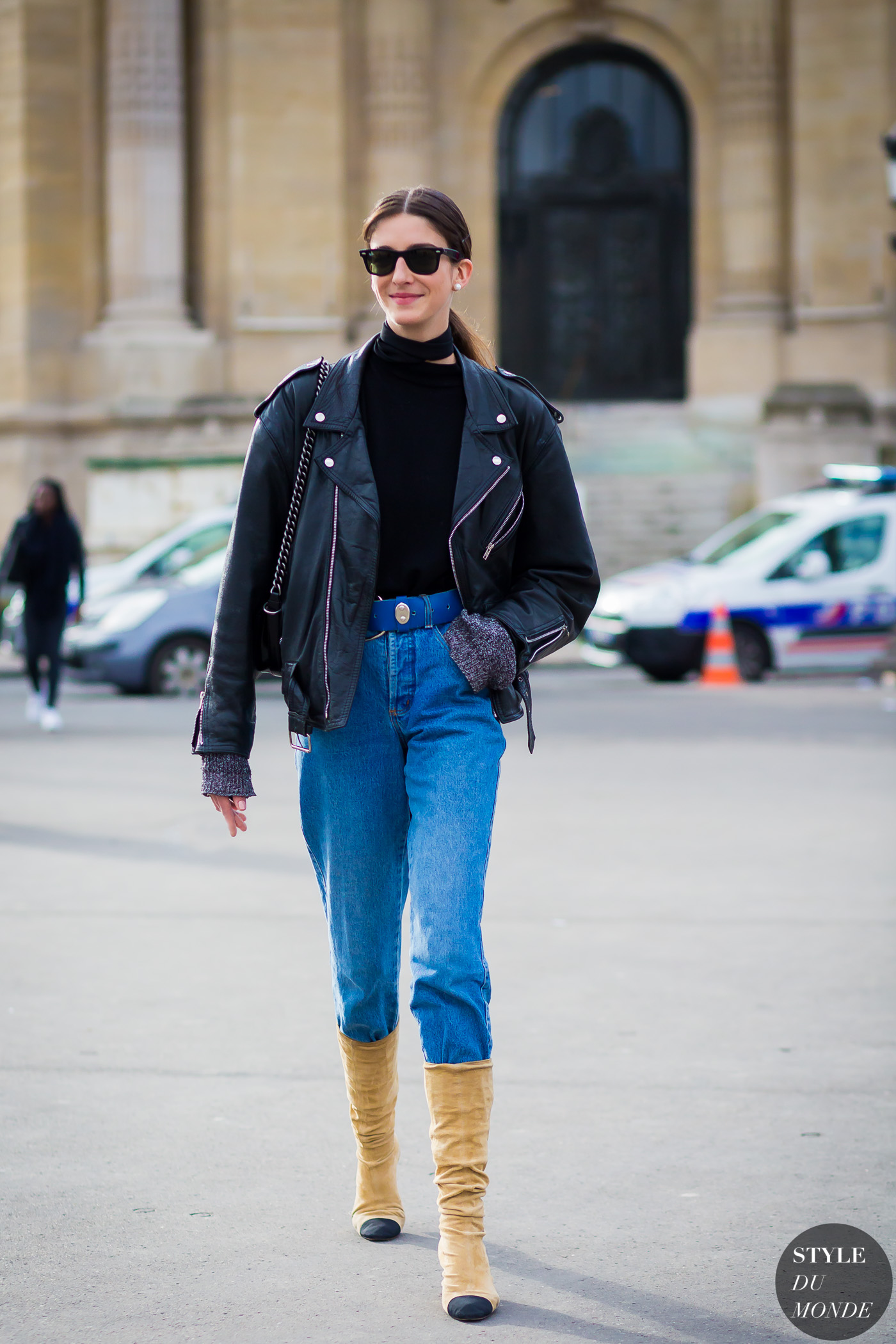 长款皮衣夹克搭配,粉色夹克皮衣怎么搭出高级感