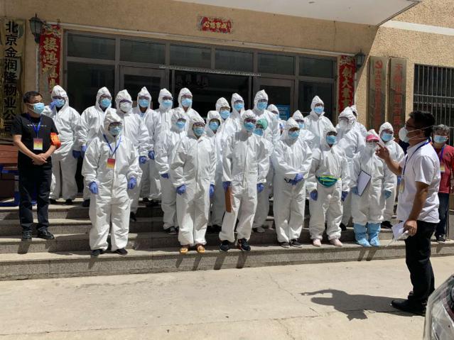 向一线抗疫工作者致敬视频泰安,向抗疫一线人员致敬感人视频