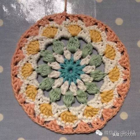 钩个正方形的坐垫怎么钩,钩个小坐垫