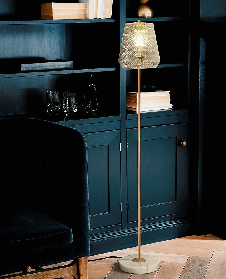 简约中式落地灯图片大全,极简轻奢无主灯效果图