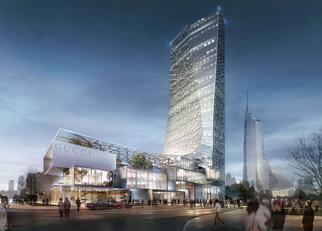 异形建筑效果图,异形建筑平面