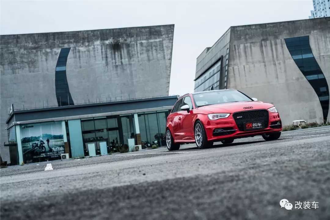 奥迪a3升级17款前杠,奥迪a335tfsi改装