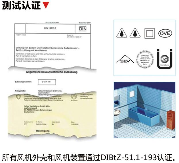 德菲兰新风排气扇,进口2寸排风扇