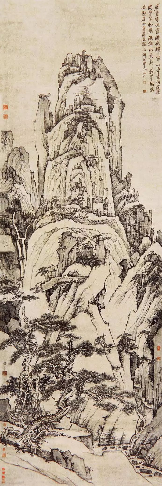 渐江：画禅诗癖足优游，新安画派的开创大师作品欣赏