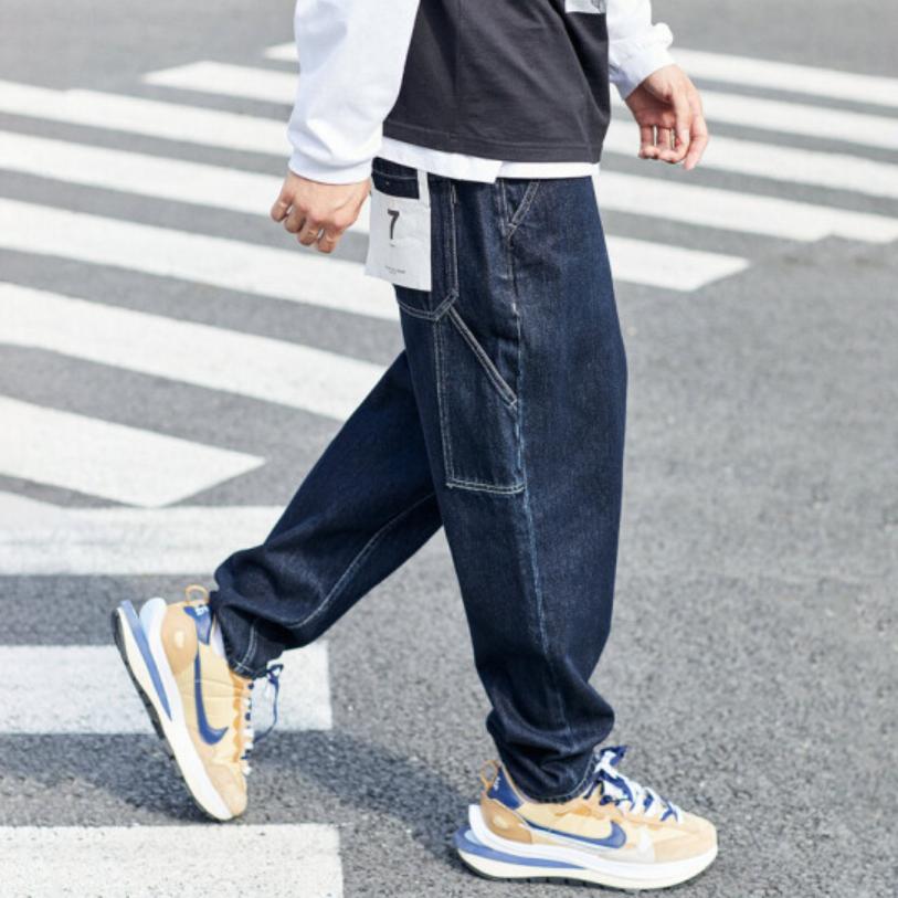 国潮火麒麟刺绣男士牛仔裤,pdd国潮牛仔裤推荐