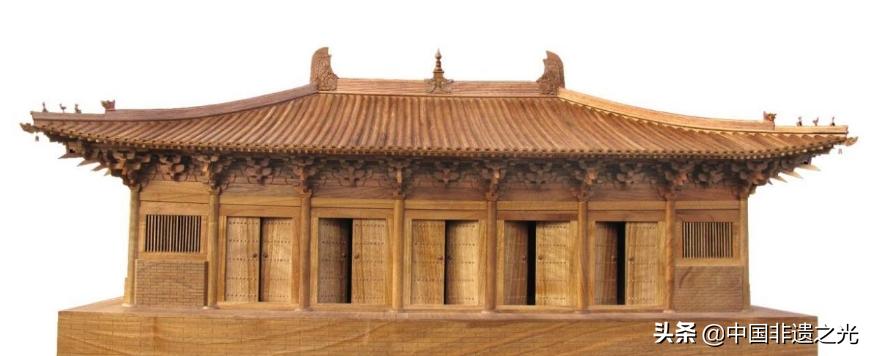 古建模型手工制作,中式古建筑各部位结构图解