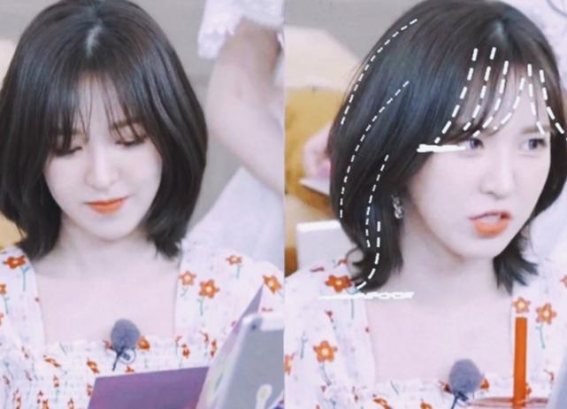 圆脸显高秋冬季短发发型推荐,六岁女孩圆脸适合的短发发型