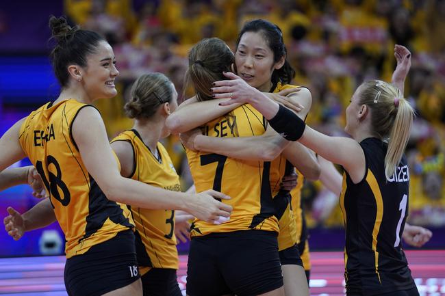 2017女排世俱杯朱婷拦网,中国女排朱婷绝杀视频