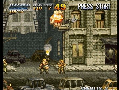 街机合金弹头boss大全,合金弹头2双人同屏恐怖彩蛋