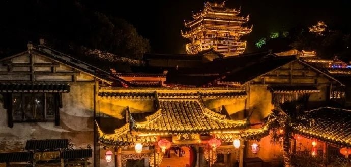 句容千华古村风光,句容千华古村旅游攻略