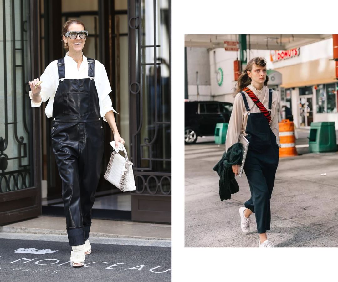 穿上背带裤,校门口保安叔叔都不拦我