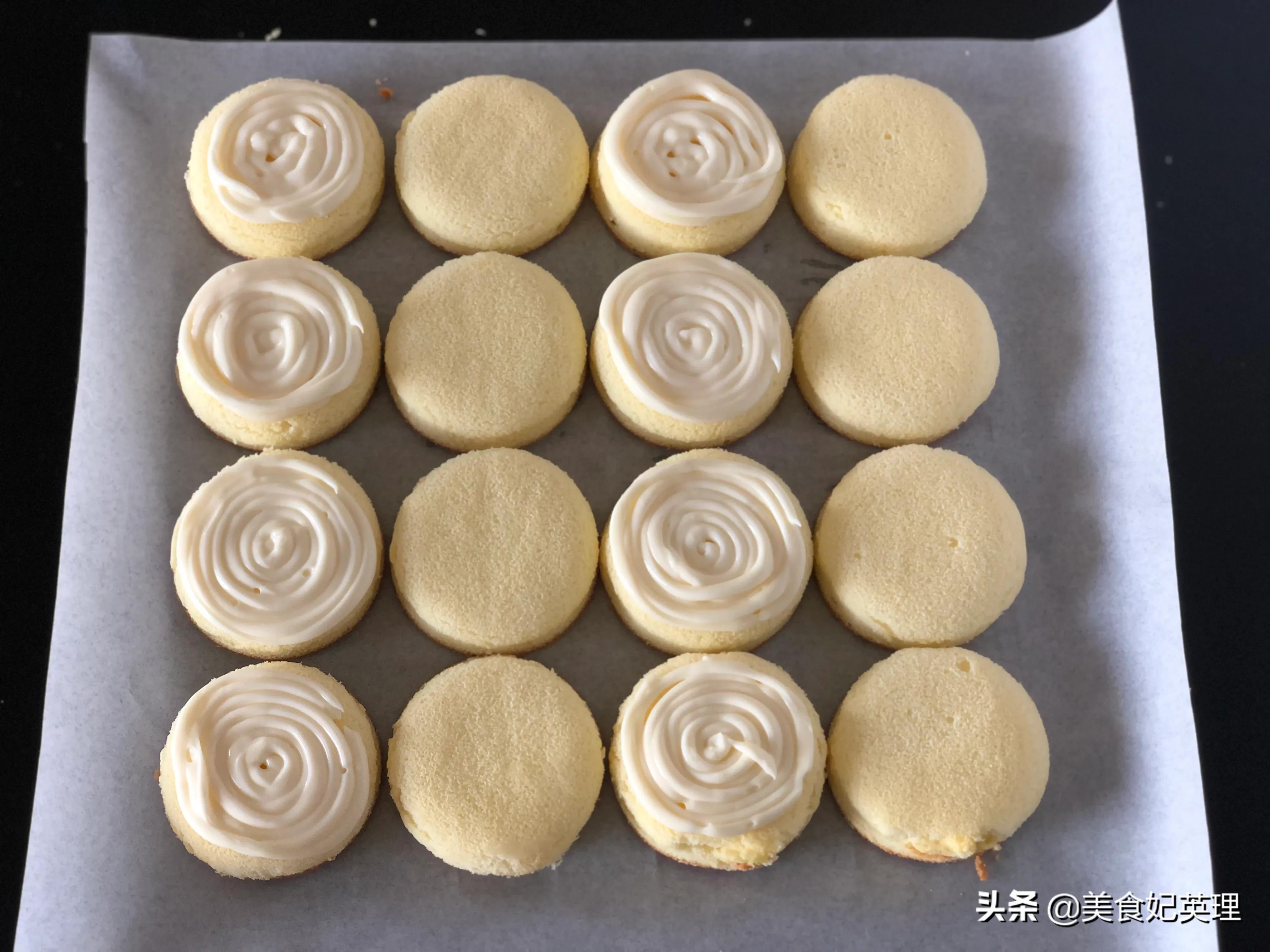 教你做不塌的肉松小贝,适合做肉松小贝的半成品蛋糕